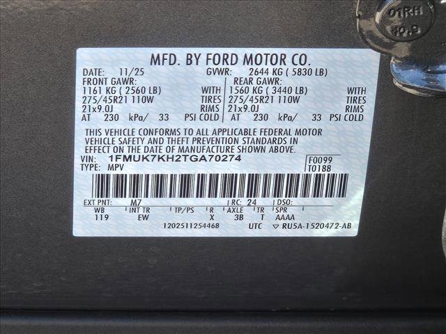 New 2026 Ford Explorer ST-Line w/ ST-Line Street Pack image 18