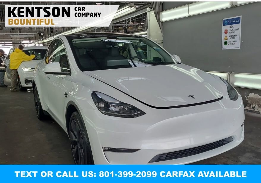 Used 2025 Tesla Model Y Long Range AWD/4WD image 2