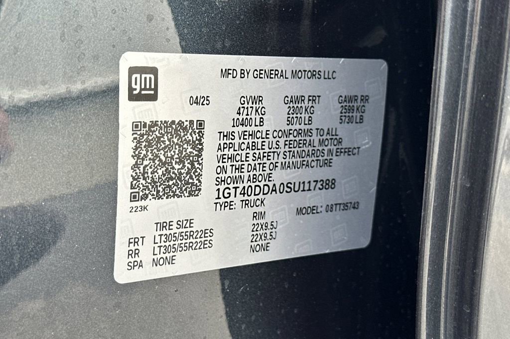 New 2025 GMC Hummer EV 3X w/ Battery Pack, 24 Module Pack image 23