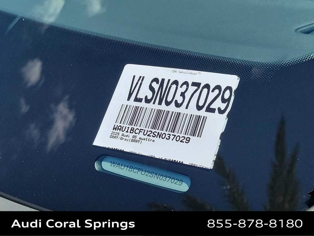 Certified 2025 Audi A5 2.0T Premium w/ Convenience Package AWD/4WD image 29