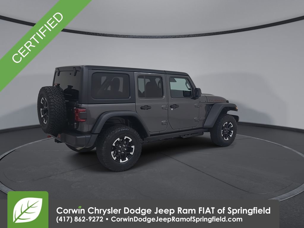 Certified 2026 Jeep Wrangler Unlimited Rubicon AWD/4WD image 15