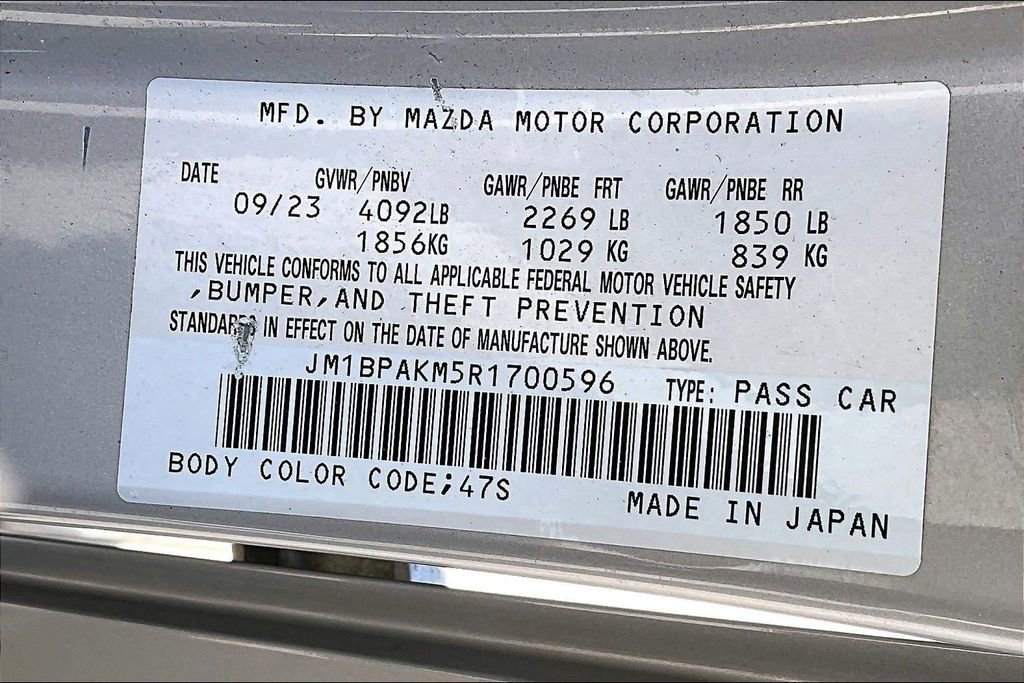 Used 2024 MAZDA MAZDA3 s FWD image 16