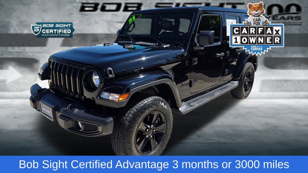 Used 2021 Jeep Wrangler Unlimited Sahara