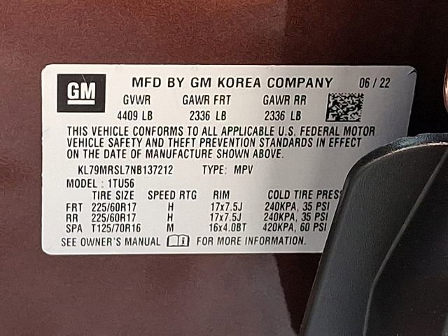 Certified 2022 Chevrolet TrailBlazer LT w/ Convenience Package image 30