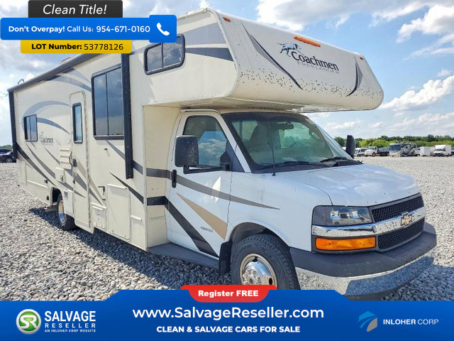 Used 2017 Chevrolet Express 4500 w/ RV Package
