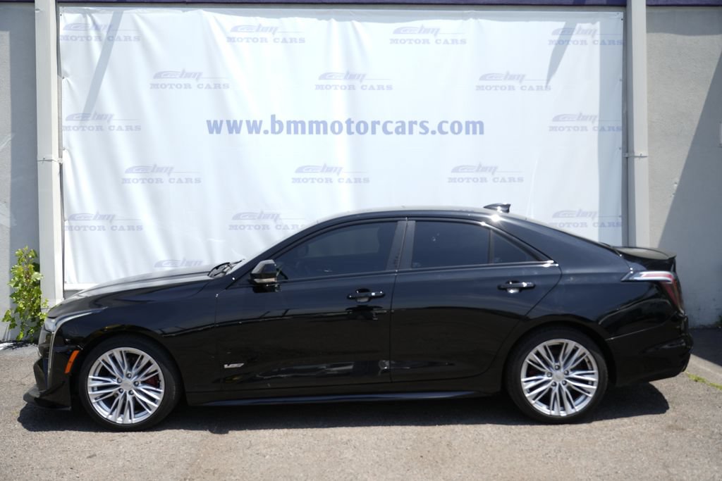 Used 2021 Cadillac CT4 V w/ Technology Package AWD/4WD image 8