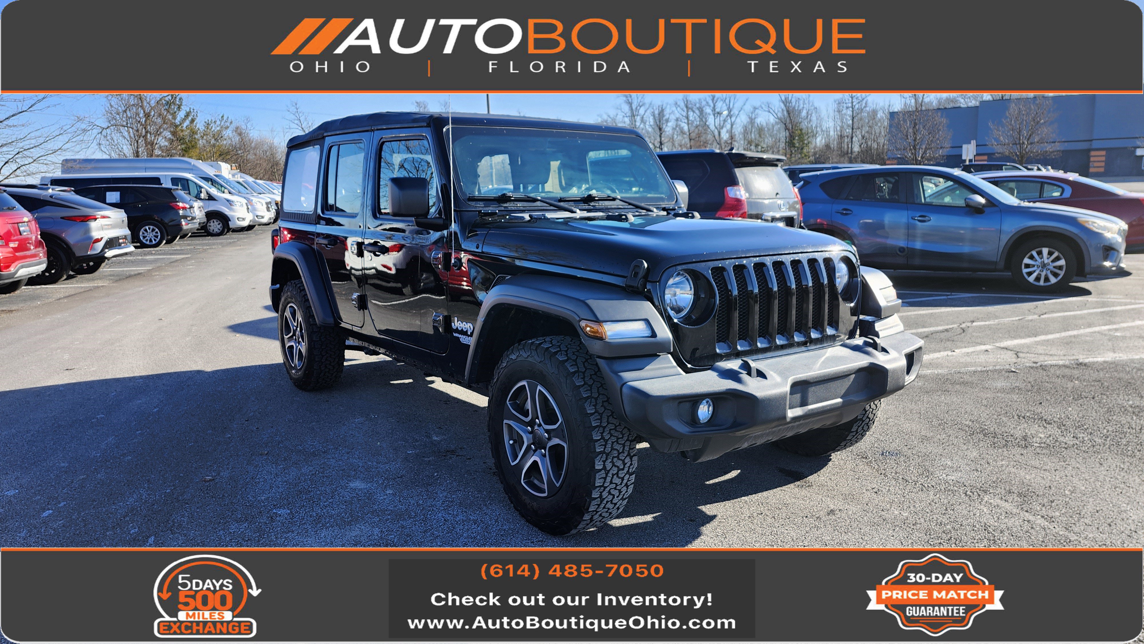 Used 2020 Jeep Wrangler Unlimited Sport