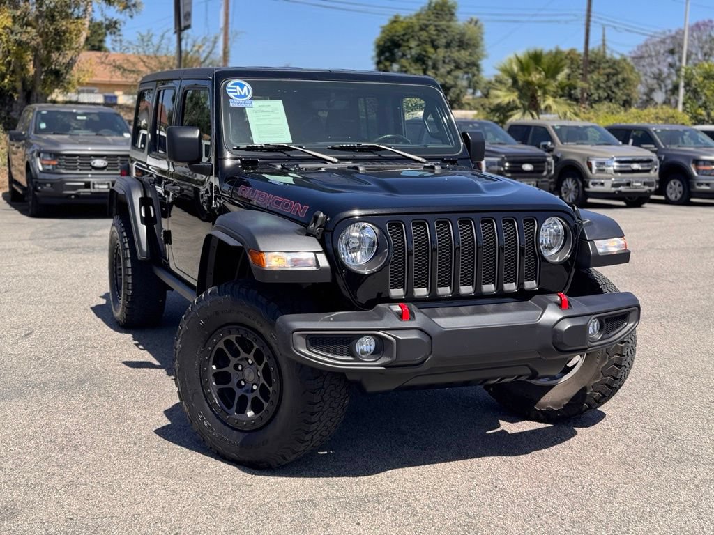 Used 2021 Jeep Wrangler Unlimited Rubicon w/ Xtreme Recon 35" Tire Package AWD/4WD image 2