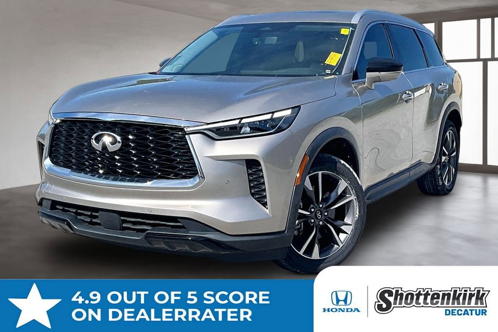 Used 2023 INFINITI QX60 Luxe w/ Performance Audio Package FWD video 1
