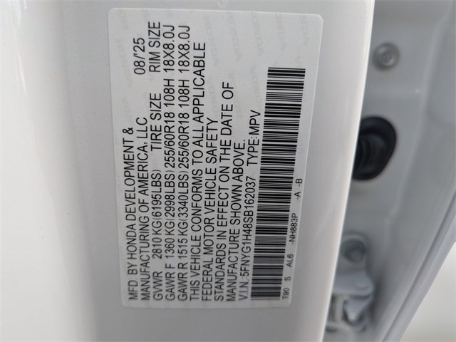 New 2025 Honda Pilot EX-L image 33