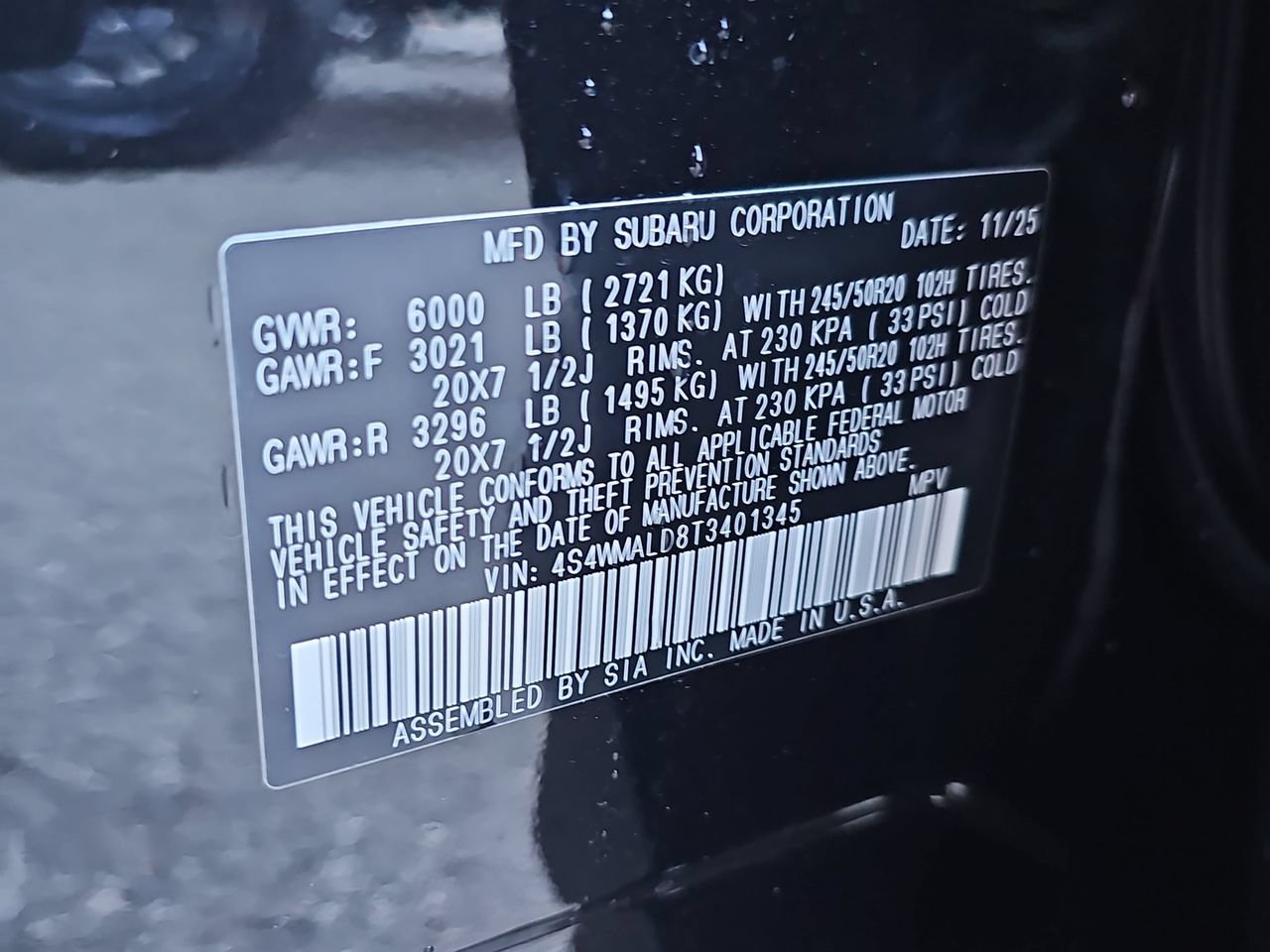 Used 2026 Subaru Ascent Bronze Edition AWD/4WD image 44