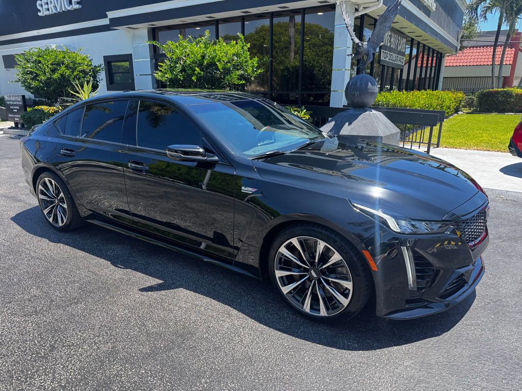 Used 2024 Cadillac CT5 V Blackwing w/ LPO, Bronce Accent Package RWD image 3