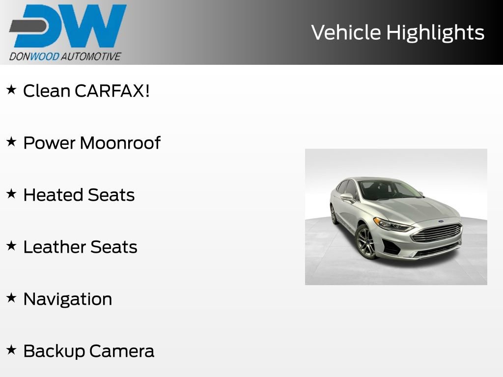Used 2019 Ford Fusion SEL FWD image 3