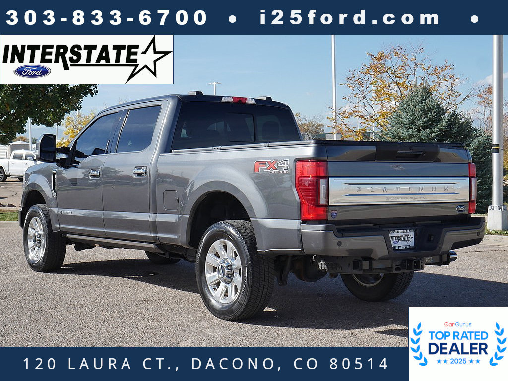 Used 2020 Ford F250 Platinum w/ FX4 Off-Road Package AWD/4WD image 3