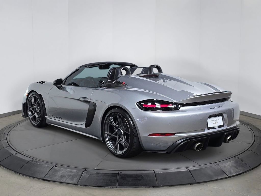 Certified 2025 Porsche 718 Boxster Spyder RS RWD image 3