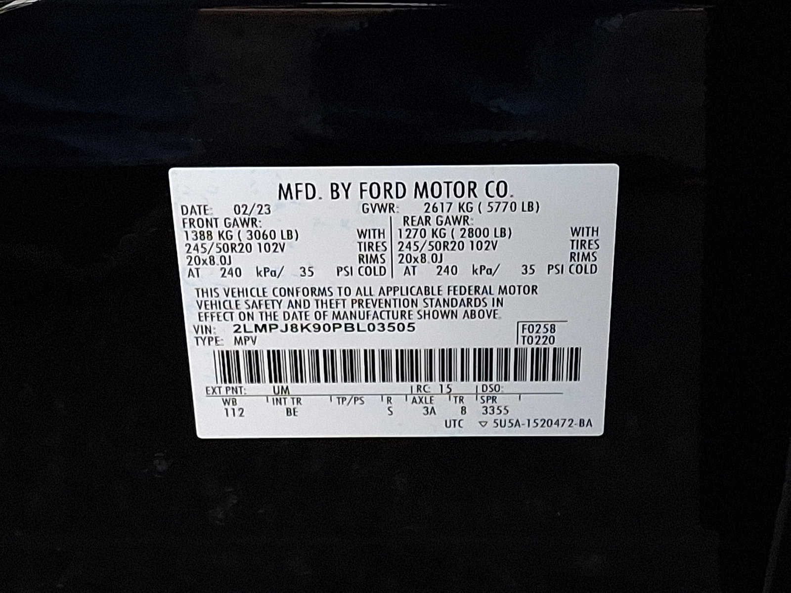 Certified 2023 Lincoln Nautilus Reserve AWD/4WD image 30