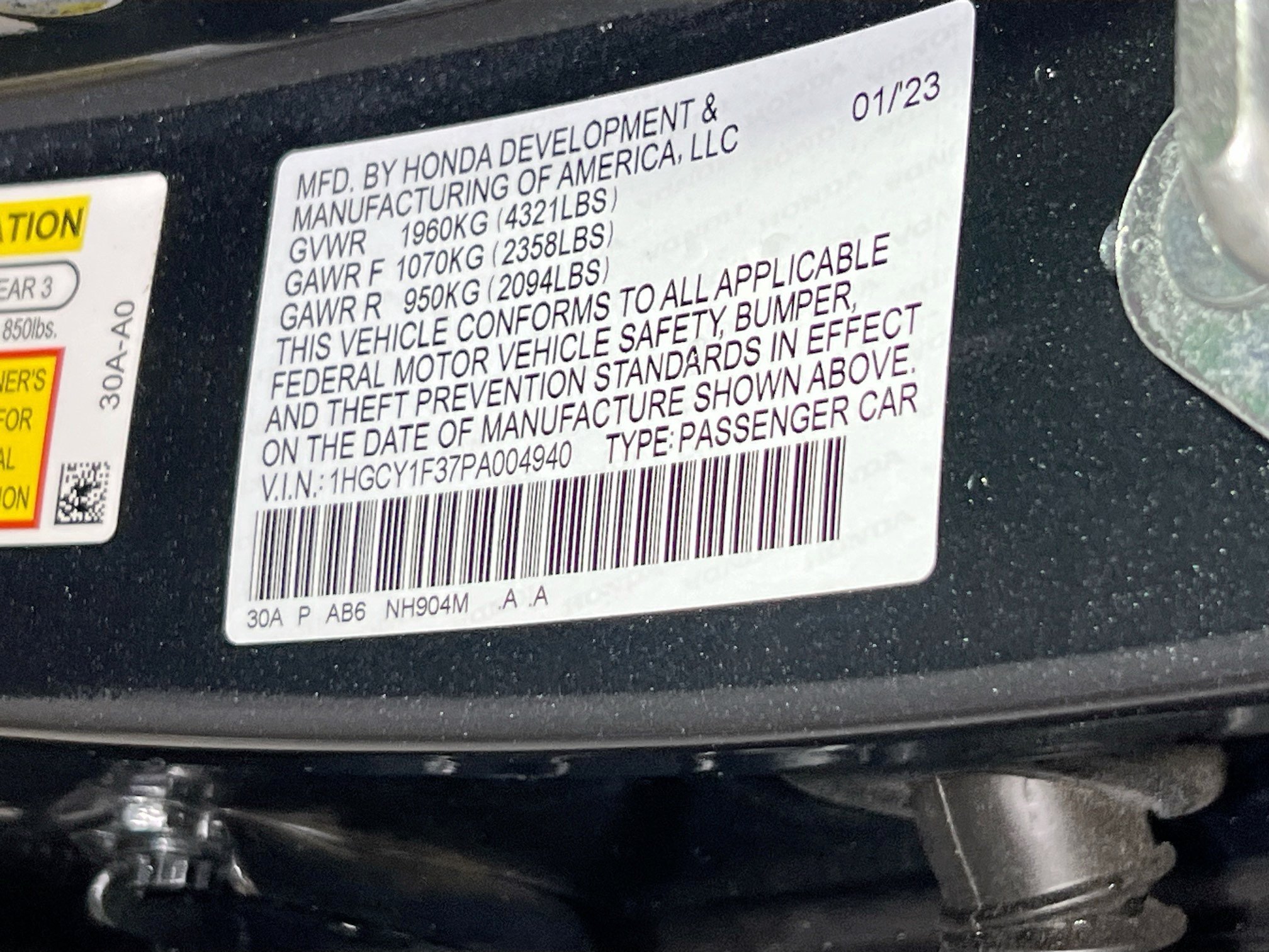 Used 2023 Honda Accord EX image 31