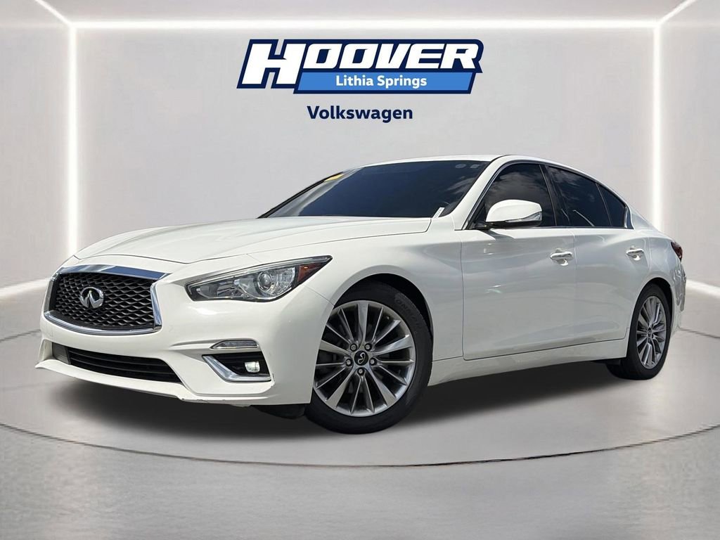 Used 2020 INFINITI Q50 Luxe RWD image 1