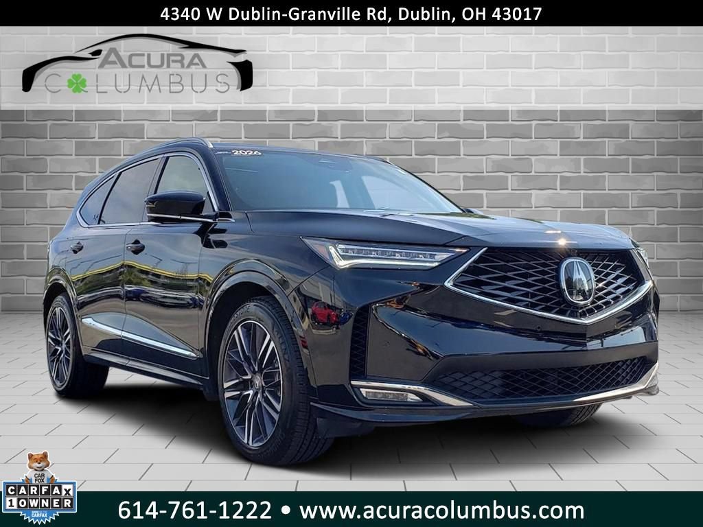 Certified 2026 Acura MDX SH-AWD w/ Advance Package