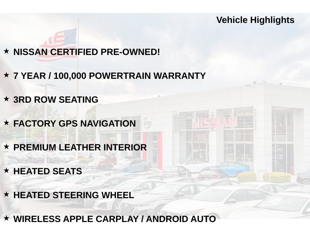 Certified 2023 Nissan Armada SV w/ Cargo Package RWD image 8