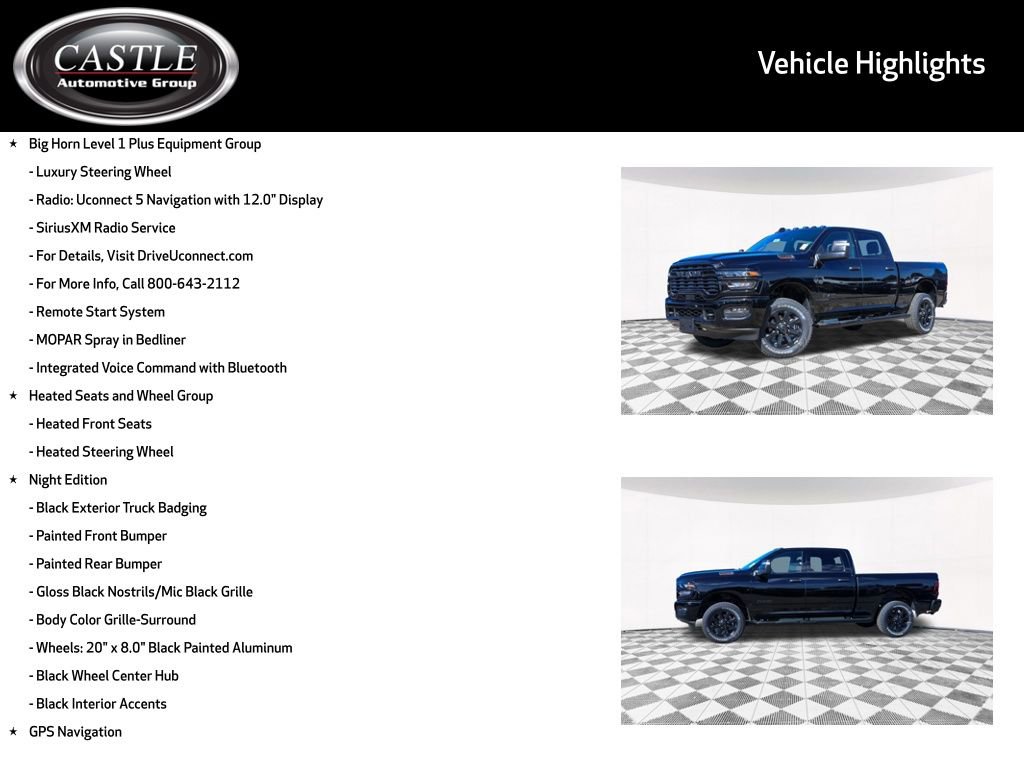 New 2026 RAM 2500 Big Horn AWD/4WD image 10