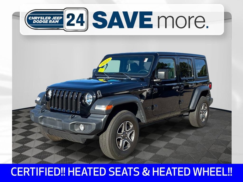 Used 2023 Jeep Wrangler Unlimited Sport AWD/4WD 360° Tour