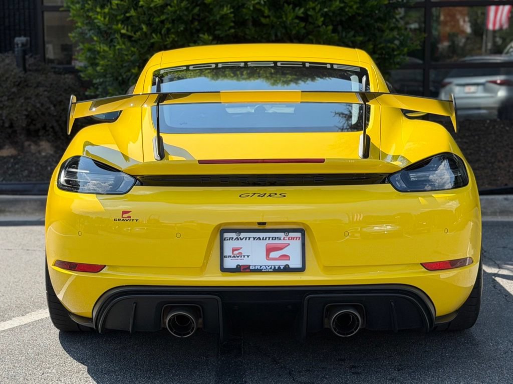 Used 2025 Porsche 718 Cayman GT4 RS w/ Weissach Package RWD image 14