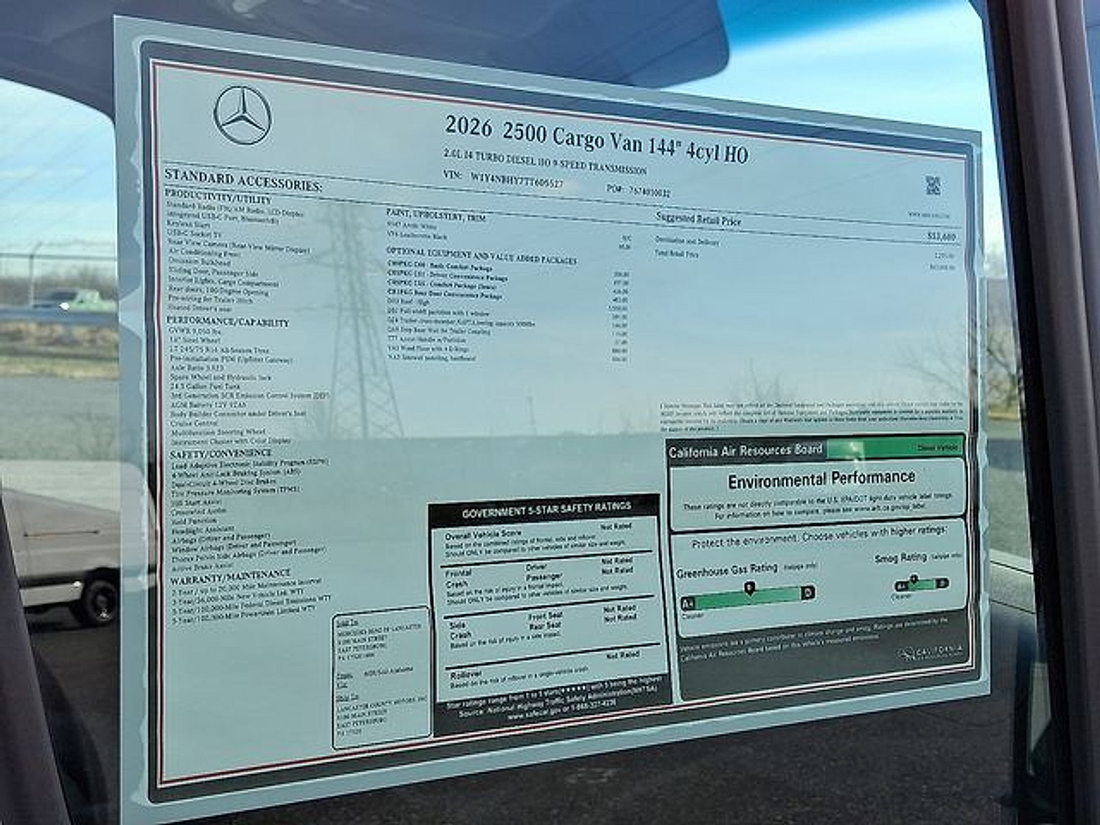 Used 2026 Mercedes-Benz Sprinter 2500 image 24