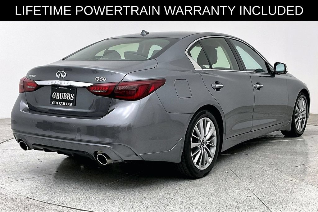Certified 2023 INFINITI Q50 Luxe w/ Cargo Package RWD image 2