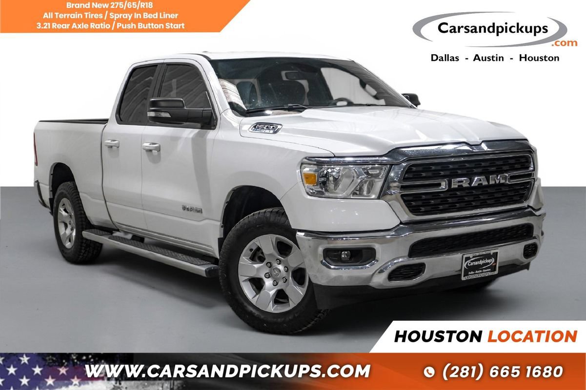Used 2022 RAM 1500 Big Horn w/ Trailer Tow Group AWD/4WD image 1
