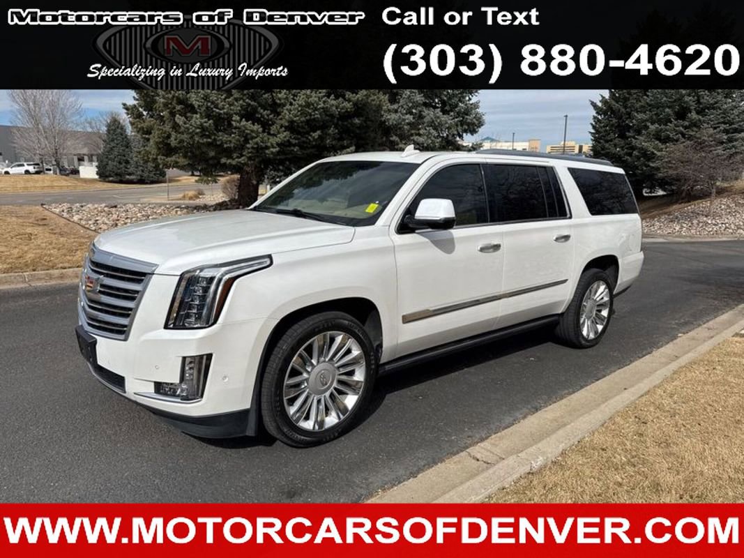 Used 2018 Cadillac Escalade ESV Platinum image 1