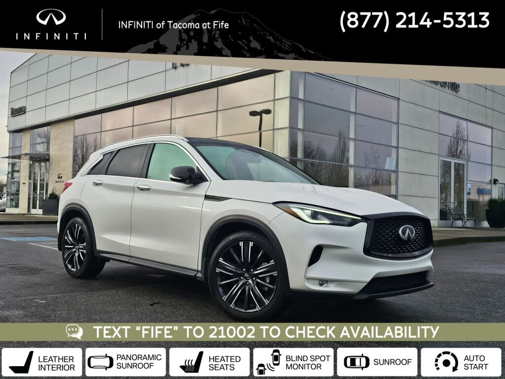 Used 2022 INFINITI QX50 Luxe w/ Appearance Package