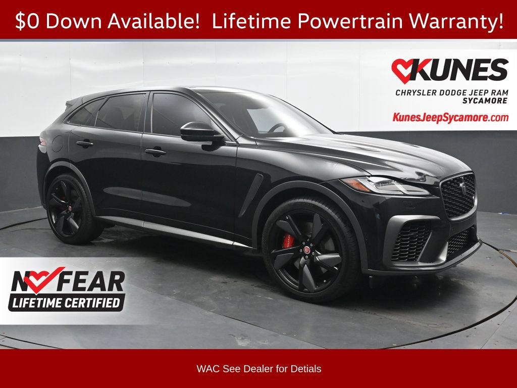 Used 2021 Jaguar F-PACE SVR AWD/4WD image 1