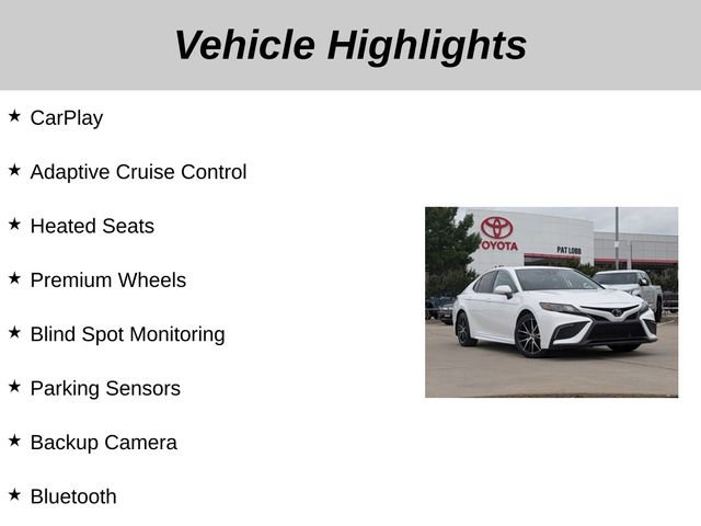 Used 2024 Toyota Camry SE FWD image 5