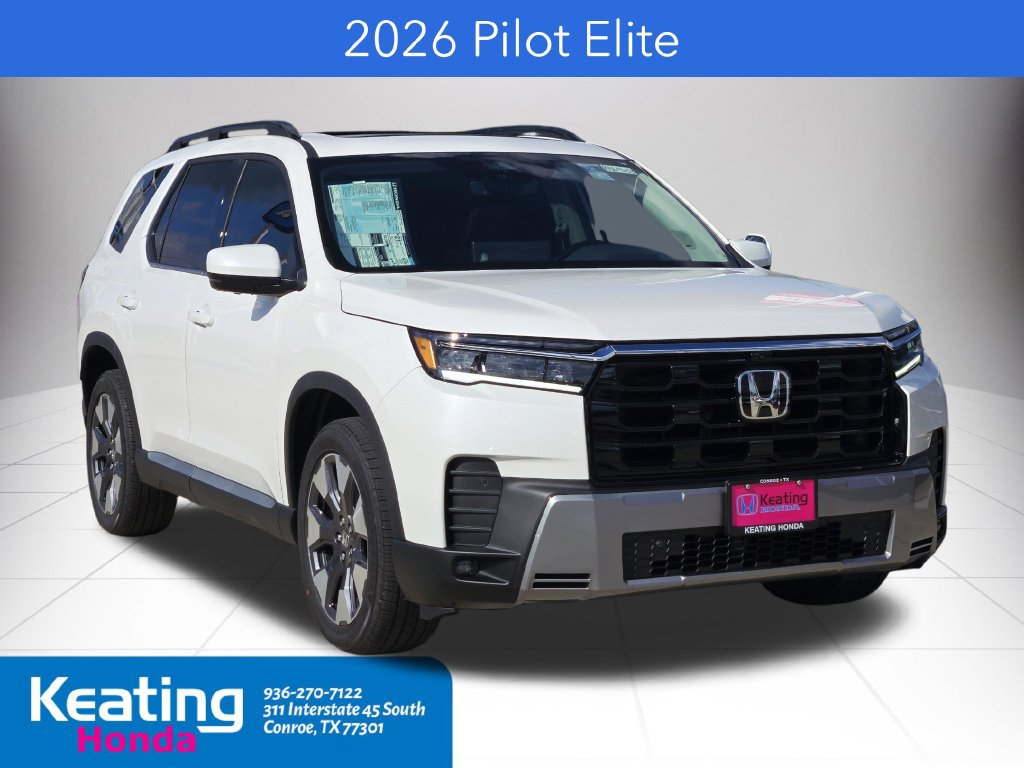 New 2026 Honda Pilot Elite
