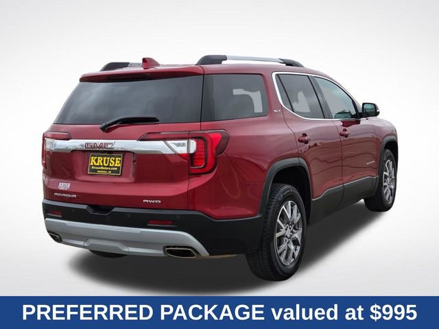 Used 2021 GMC Acadia SLT w/ Technology Package AWD/4WD image 3