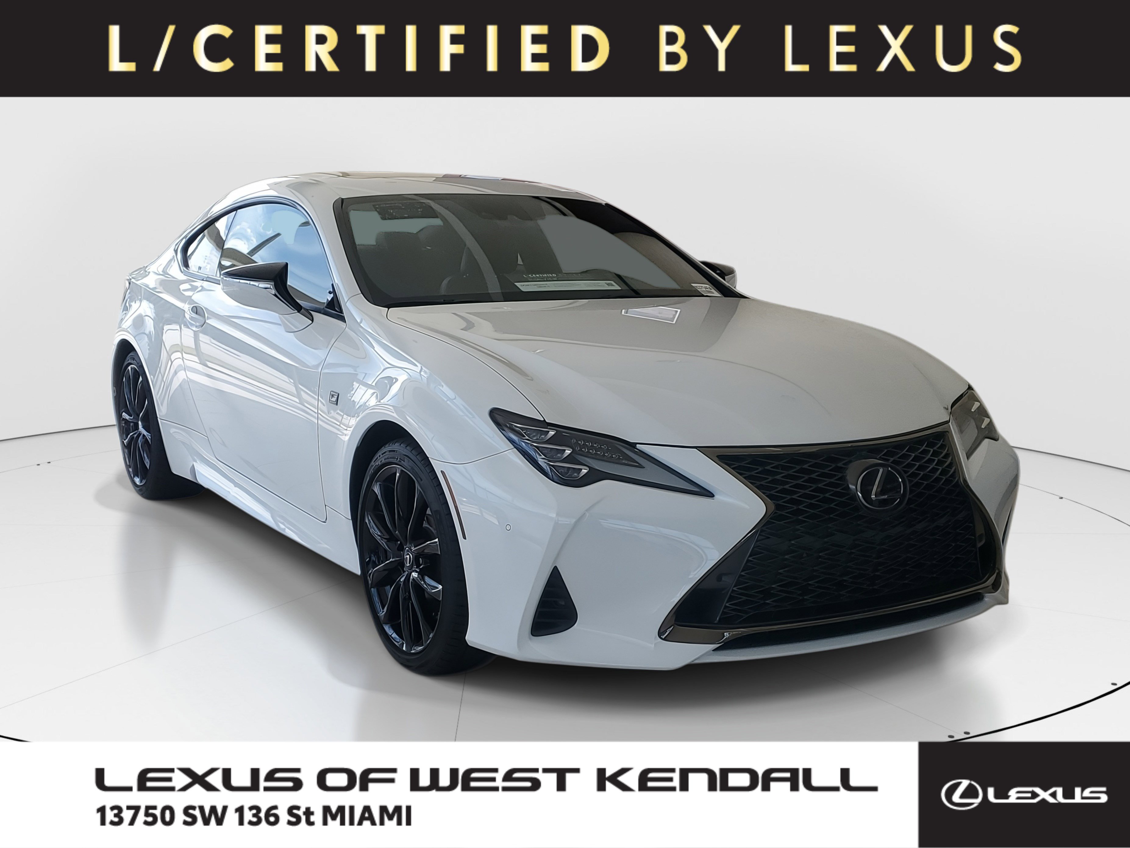 Used 2021 Lexus RC 350 F Sport