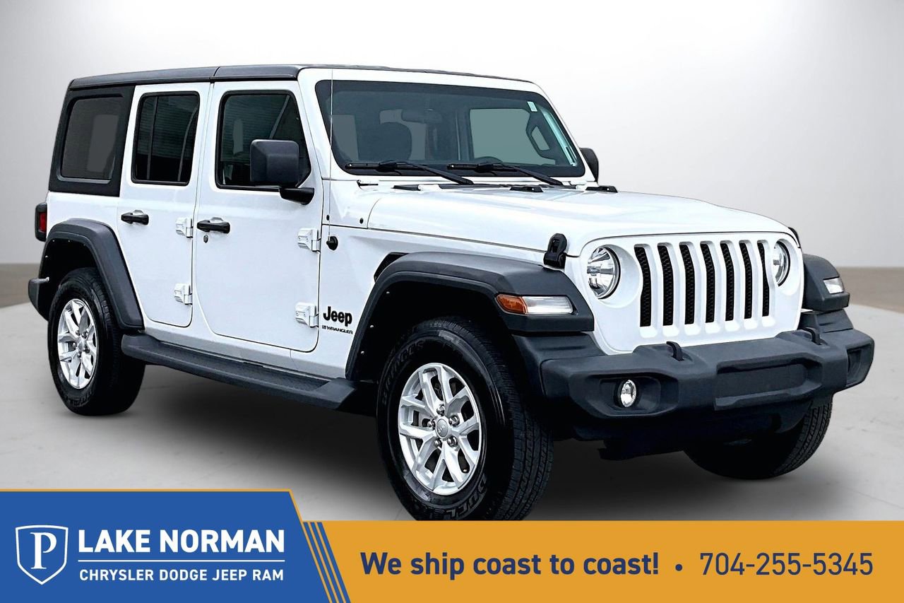 Certified 2023 Jeep Wrangler Unlimited Sport