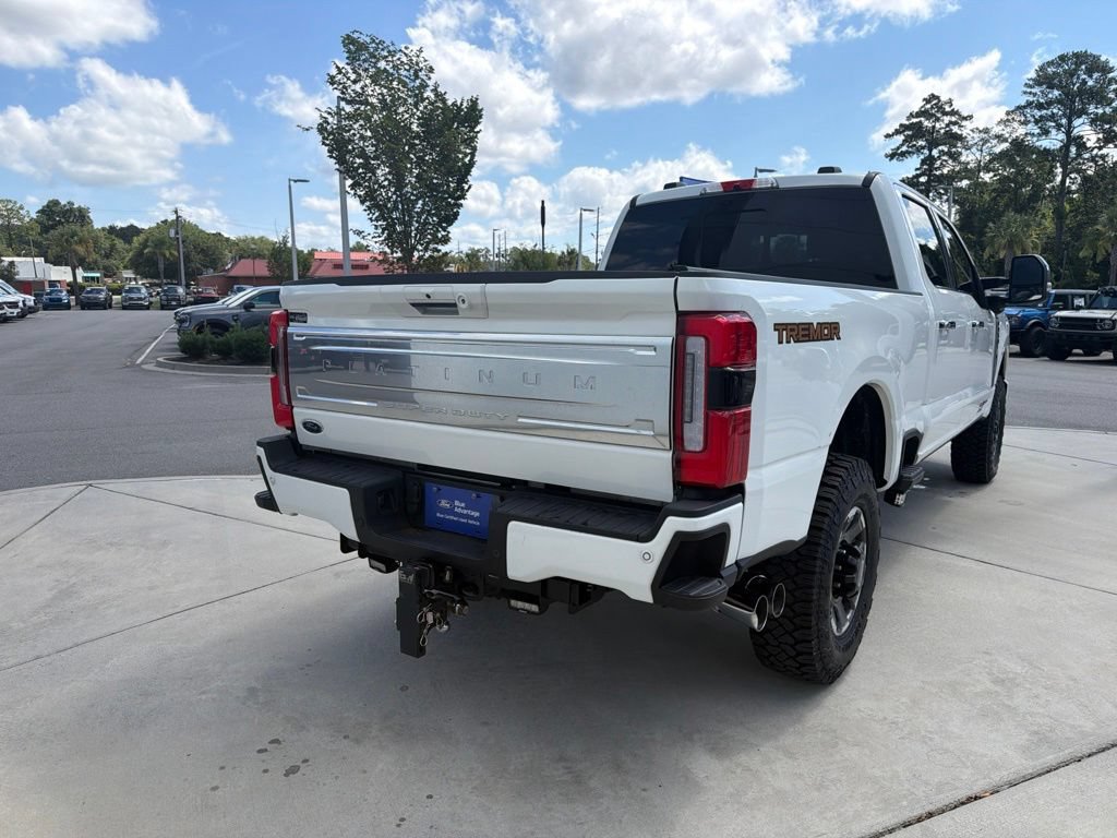 Certified 2024 Ford F350 Platinum w/ Tremor Off-Road Package AWD/4WD image 9