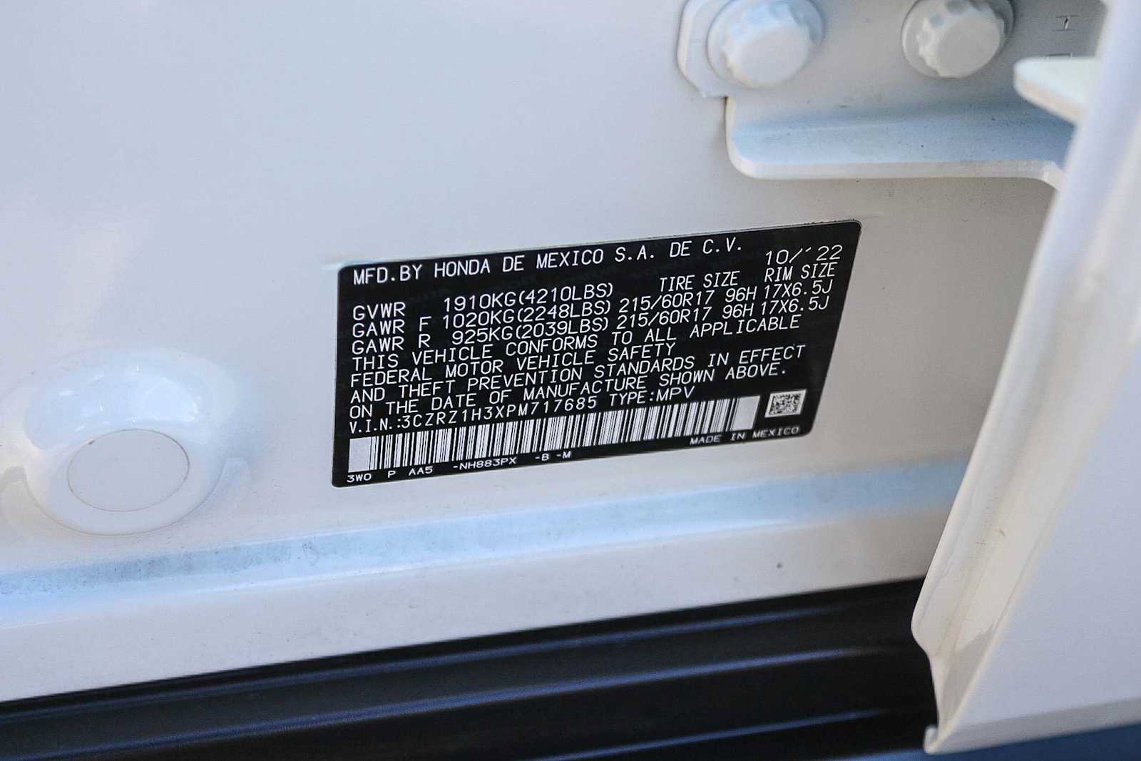 Used 2023 Honda HR-V LX image 39