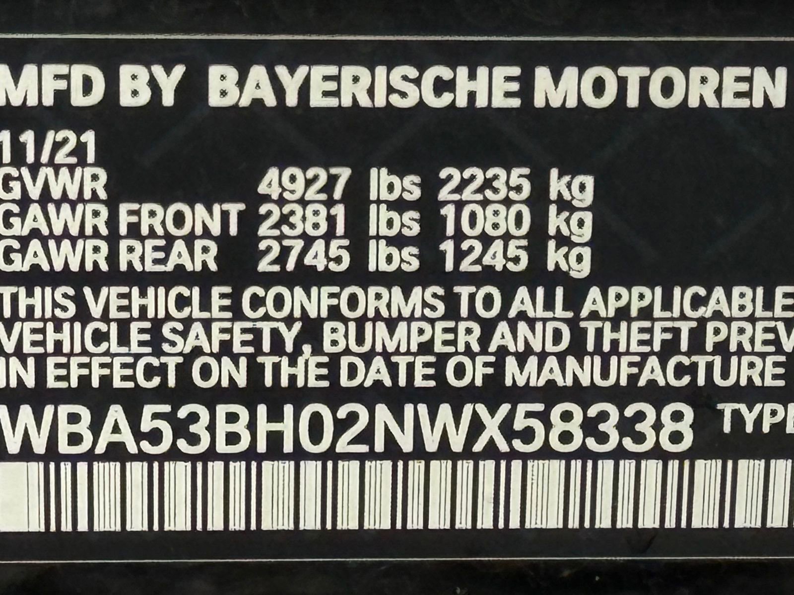 Used 2022 BMW 530i w/ M Sport Package RWD image 52