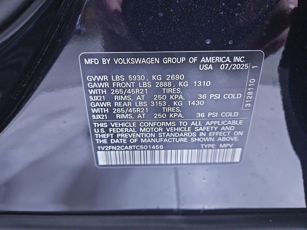 New 2026 Volkswagen Atlas SEL Premium R-Line image 30