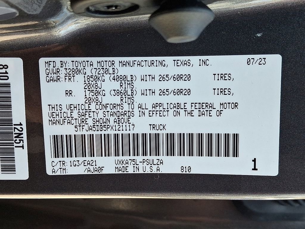 Used 2023 Toyota Tundra Limited w/ Power Package image 22