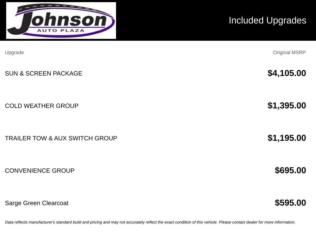 Certified 2023 Jeep Wrangler Unlimited w/ Sun & Screen Package AWD/4WD image 10