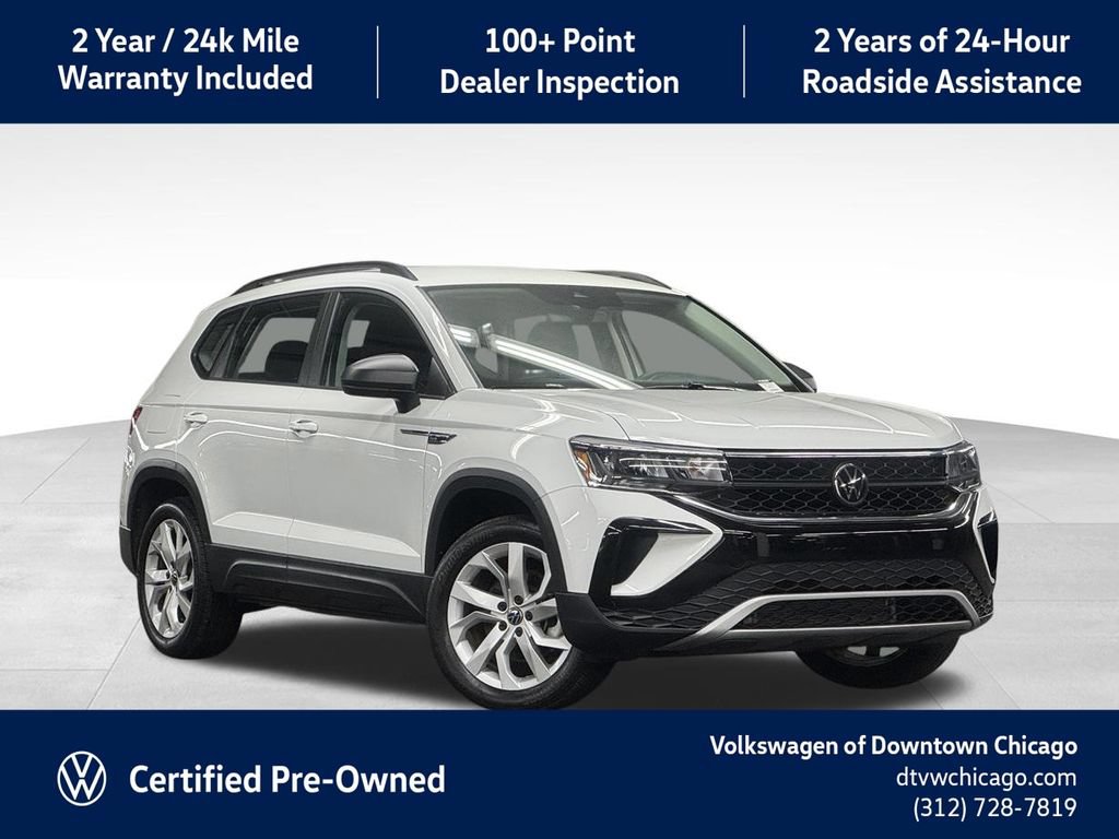 Certified 2023 Volkswagen Taos S w/ Driver Assistance Package