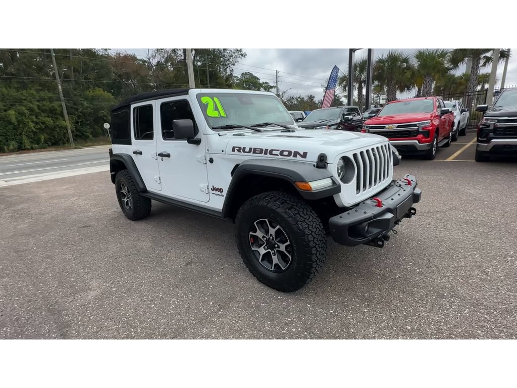 Used 2021 Jeep Wrangler Unlimited Rubicon AWD/4WD image 7