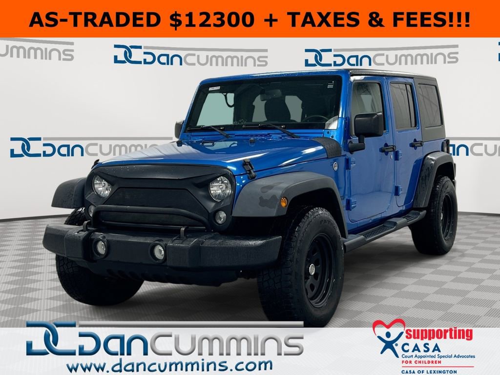 Used 2016 Jeep Wrangler Unlimited Sport w/ Quick Order Package 24S
