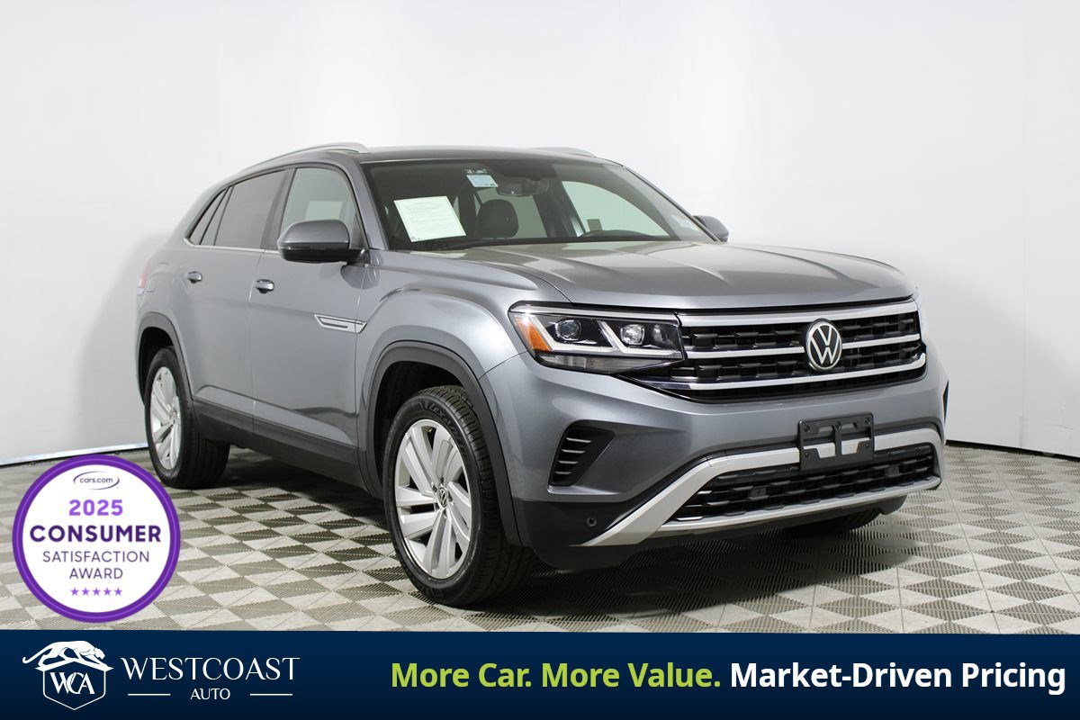 Used 2021 Volkswagen Atlas Cross Sport SE w/ Panoramic Sunroof Package