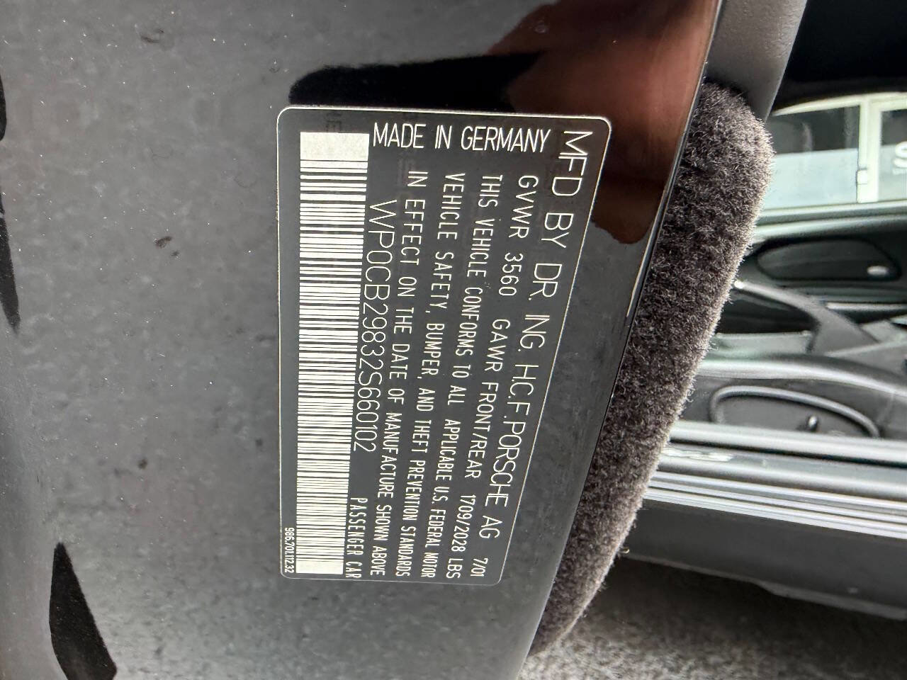 Used 2002 Porsche Boxster S image 33