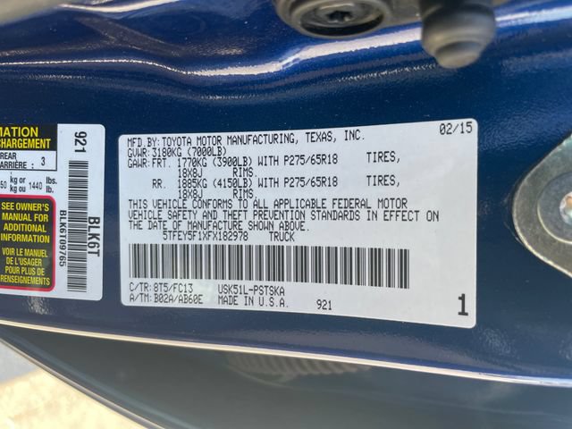 Used 2015 Toyota Tundra SR5 RWD image 26